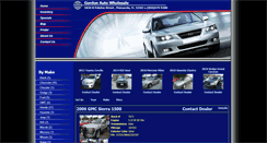 Desktop Screenshot of gordonautowholesale.com